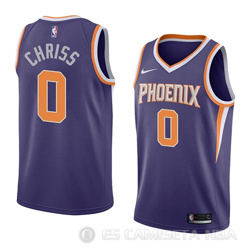Camiseta Marquese Chriss #0 Phoenix Suns Icon 2018 Azul - Haga un click en la imagen para cerrar
